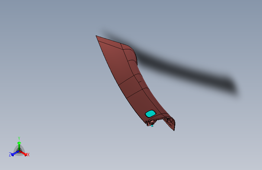 北汽 绅宝 C90 -A柱上饰板组件