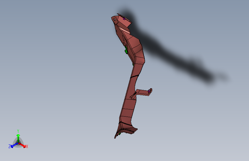 北汽 绅宝 C90 -C柱下饰板组件