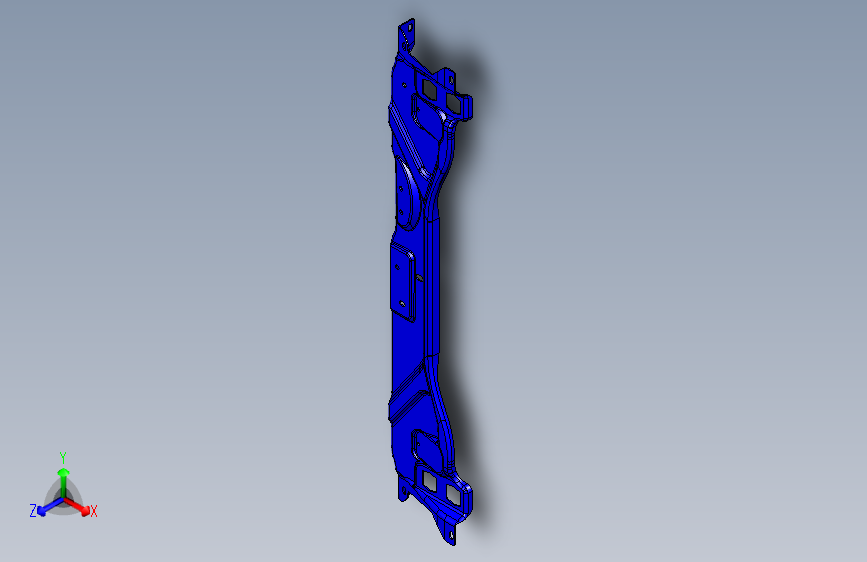 北汽 绅宝 C90 -水箱上横梁安装总成