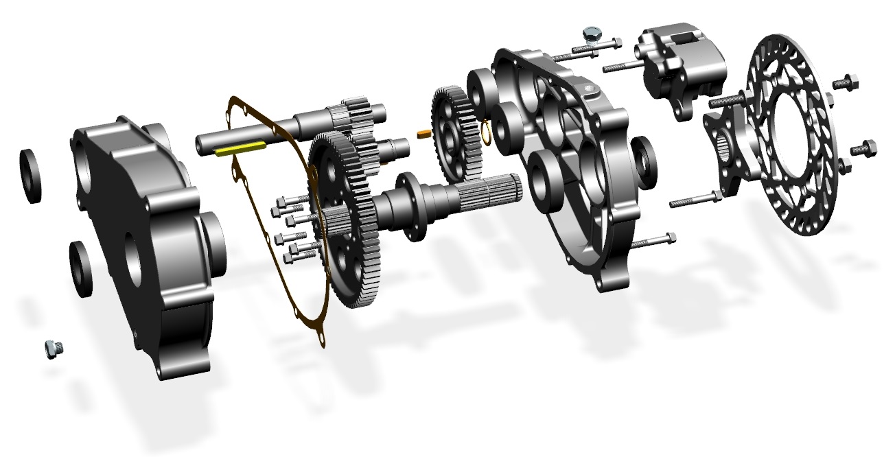 巴哈赛车变速箱与中央制动器 x_t格式
