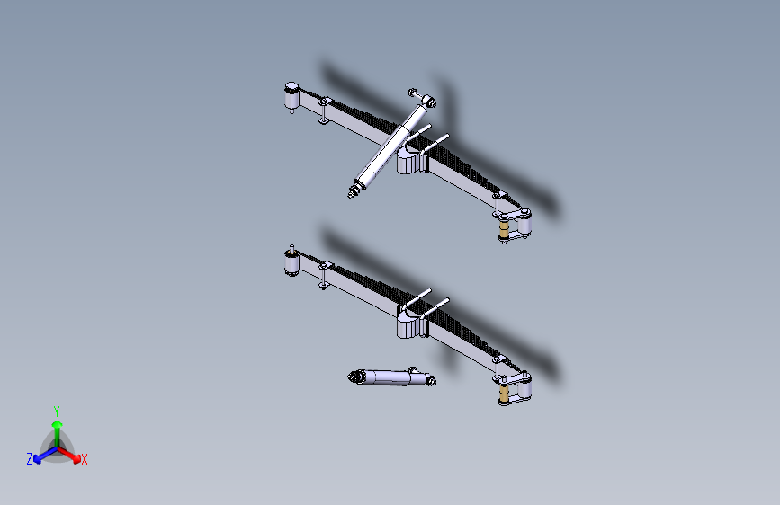 北汽-黑豹-2400-P1前悬架装置