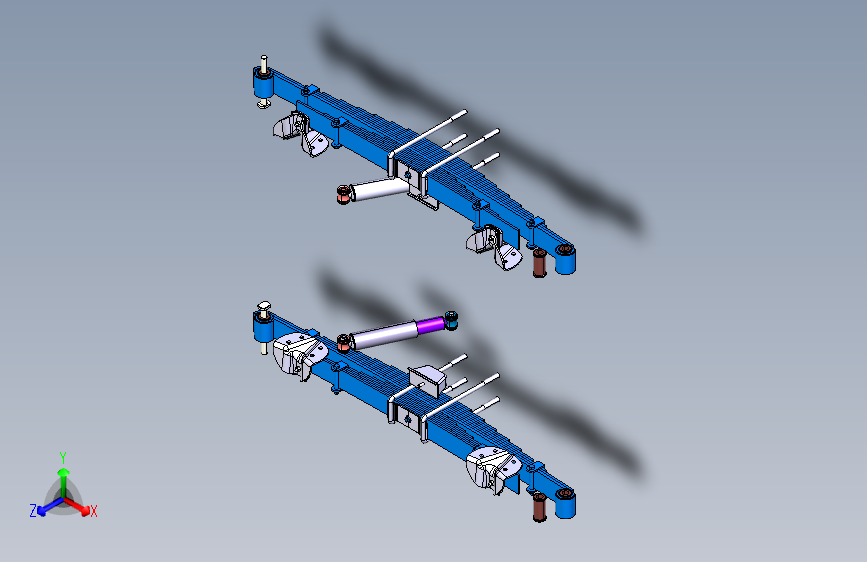 北汽-黑豹-2500-P1后悬架装置