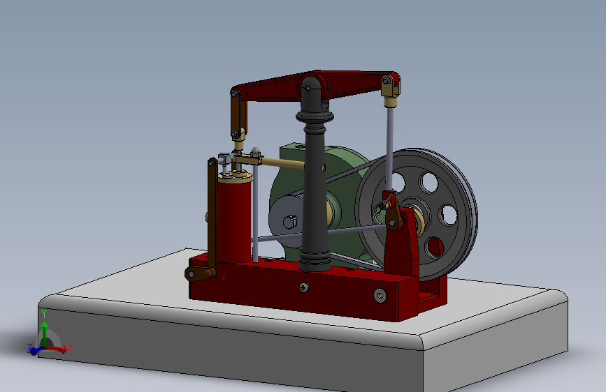 离心泵梁式发动机