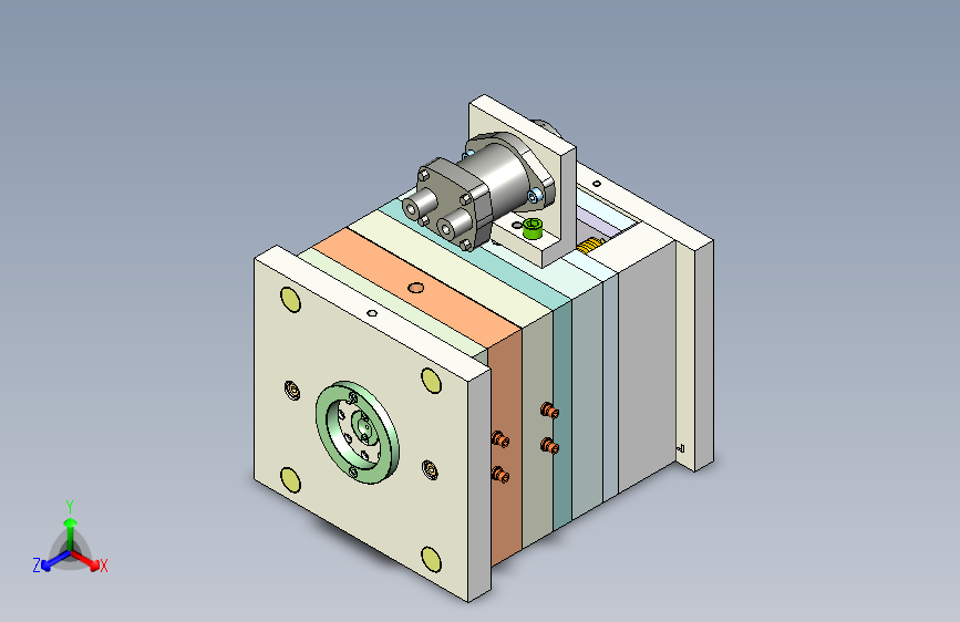 水笔头中性笔注塑模具设计-含模流