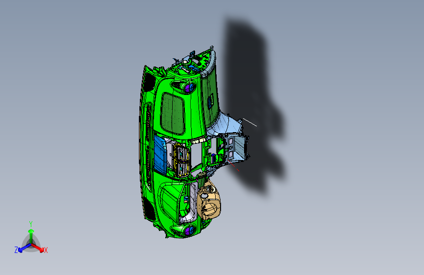 北汽-威旺M20S -仪表板 IP&CONSOLE