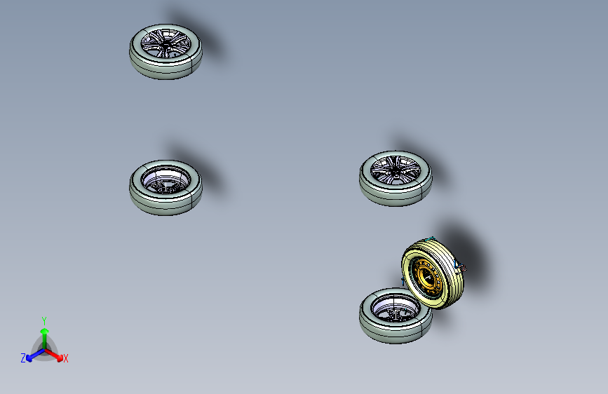 北汽-威旺M30 -车轮系统