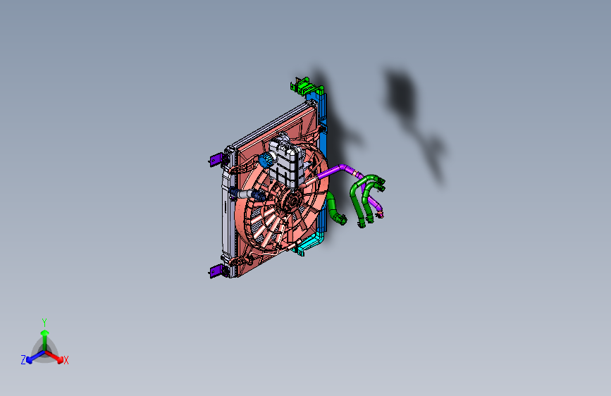 北汽-威旺M30 -冷却系统