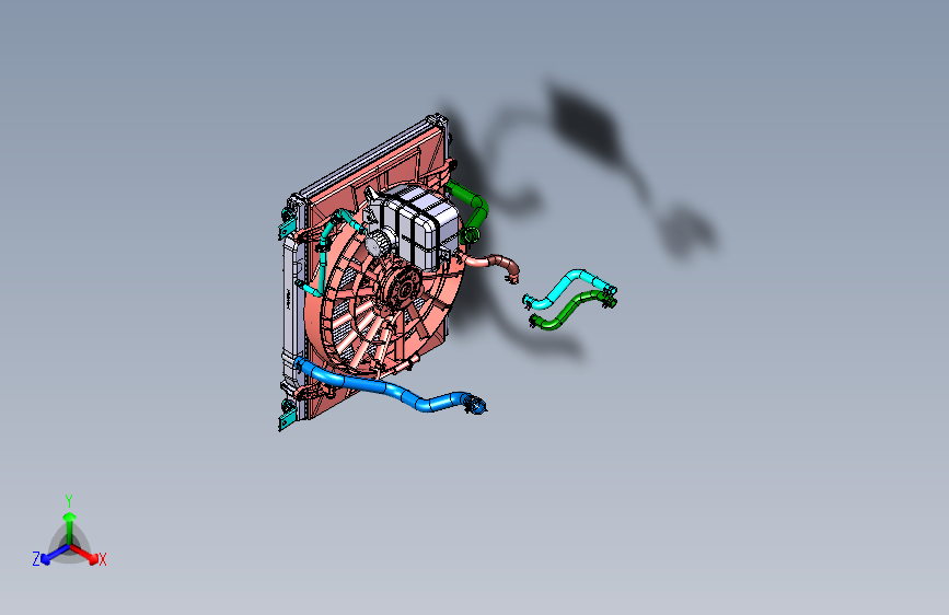 北汽-威旺M30S-1300_冷却系统