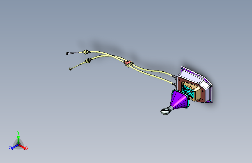 北汽-威旺M30S-1703_变速操纵装置
