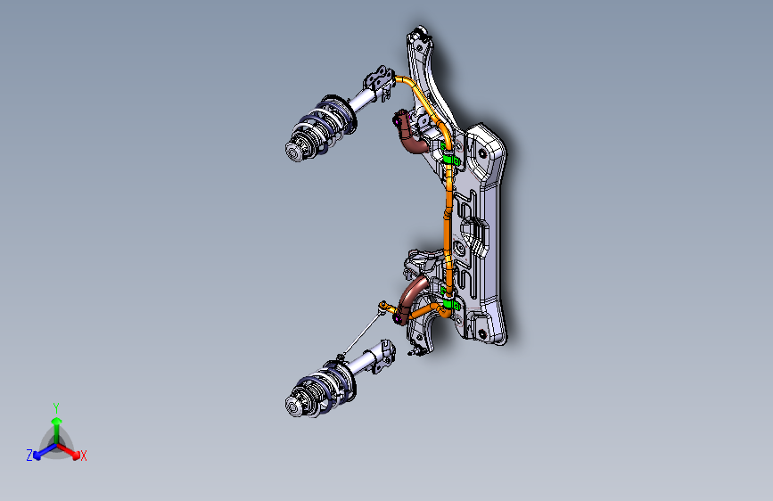 北汽-威旺M30S-2901_前悬架装置