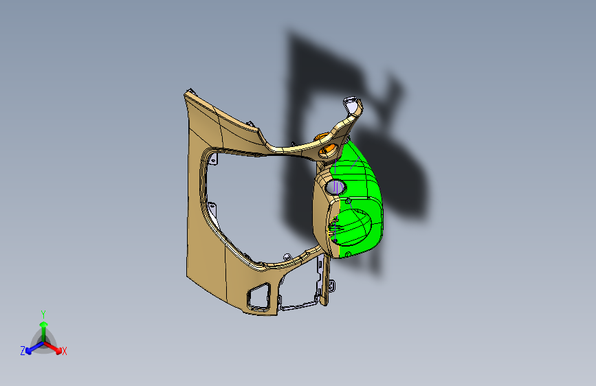 北汽-威旺M30S-87020400-J07 仪表板、副仪表板系统