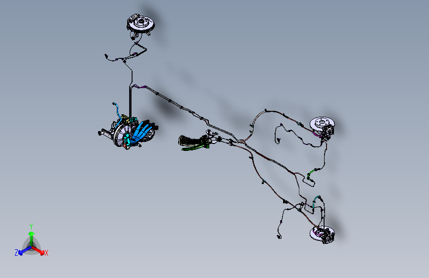 北汽-威旺M30S-3500_制动系统