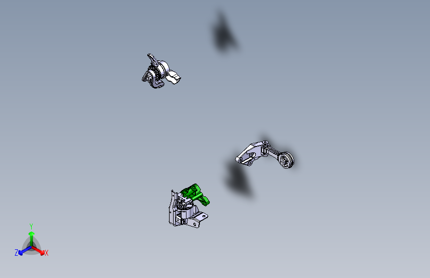 北汽-威旺M30S-动力-1001-发动机悬置