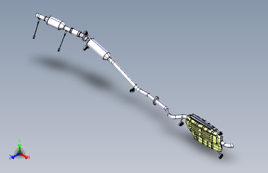 北汽-威旺M30S-动力-1200-排气系统
