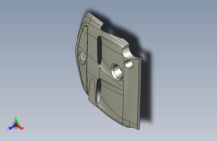 奔驰 A200 -发动机装饰罩总成装置