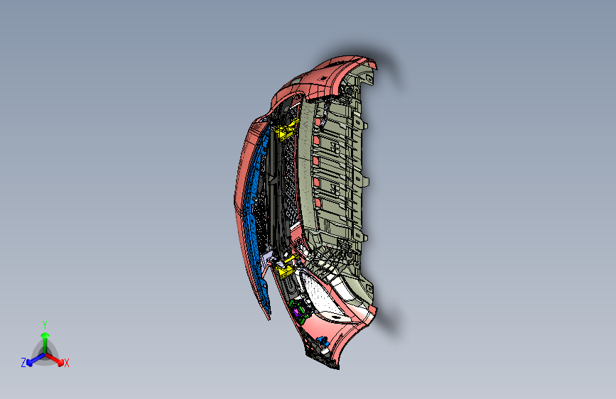 奔驰 A200 -前保险杠装置