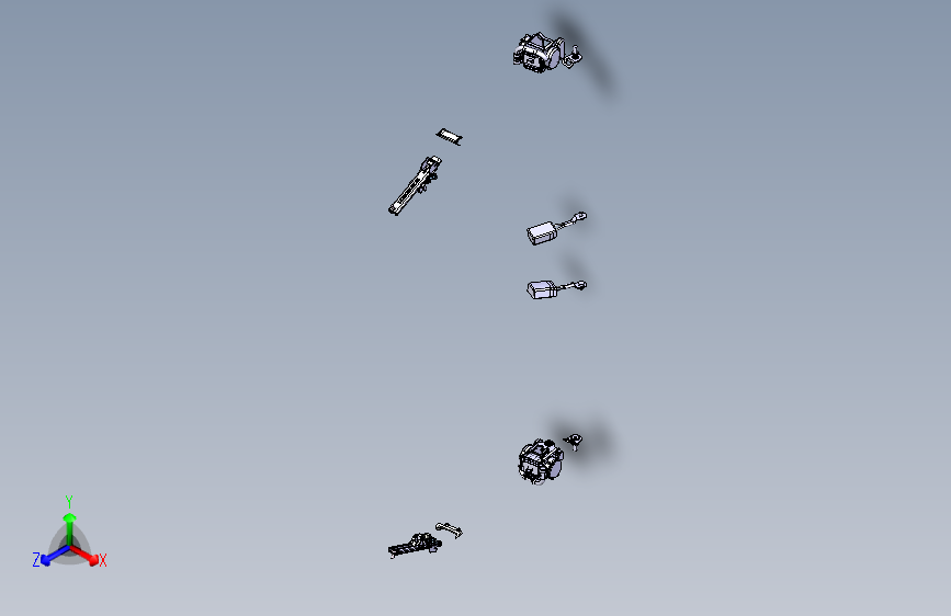 奔驰 A200 -前排安全带装置图