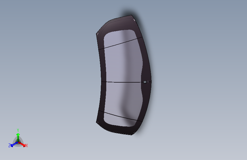 奔驰 A200 -尾门玻璃装置图