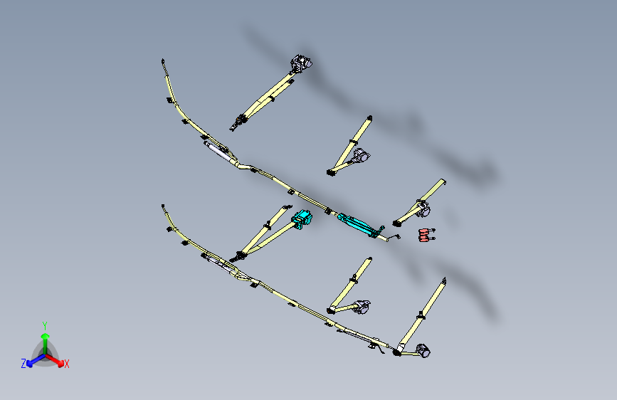 奔驰 GL400 -安全约束装置