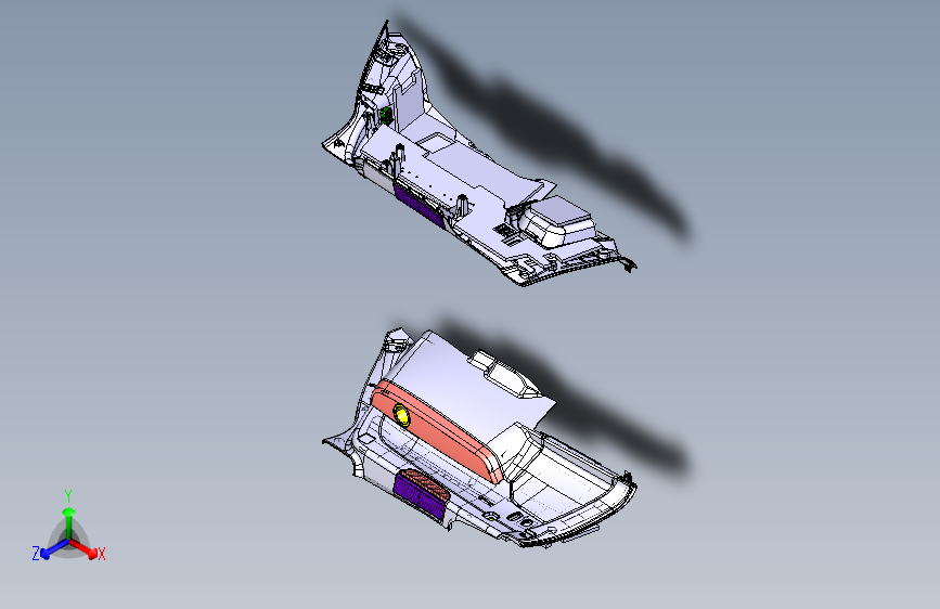 奔驰 GL400 -侧围护板装置