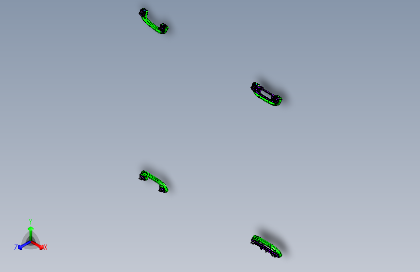 奔驰 GL400 -顶棚扶手装置