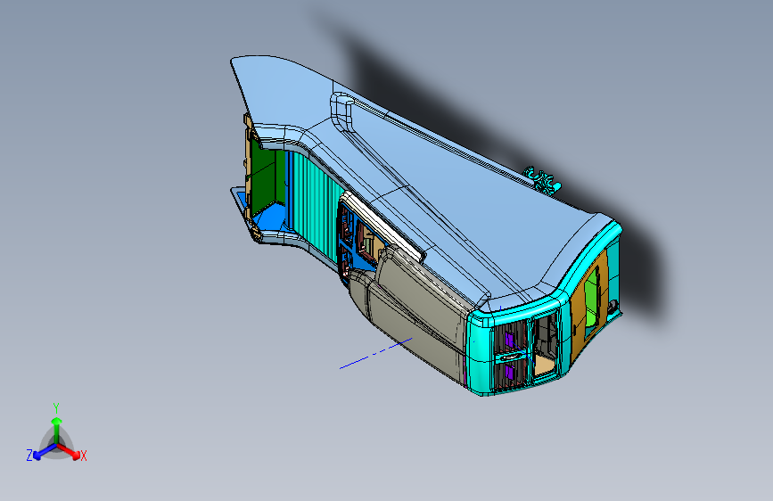奔驰 GL400 -副仪表板装置