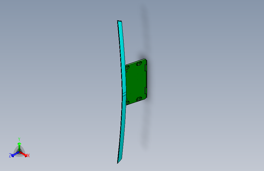 奔驰 GL400 -后牌照板装置