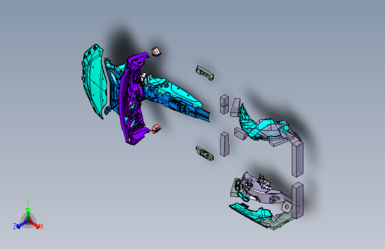 奔驰 GL400 -隔热垫装置