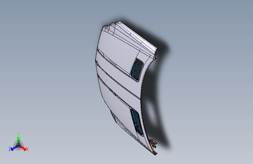 奔驰 GL400 -机盖钣金