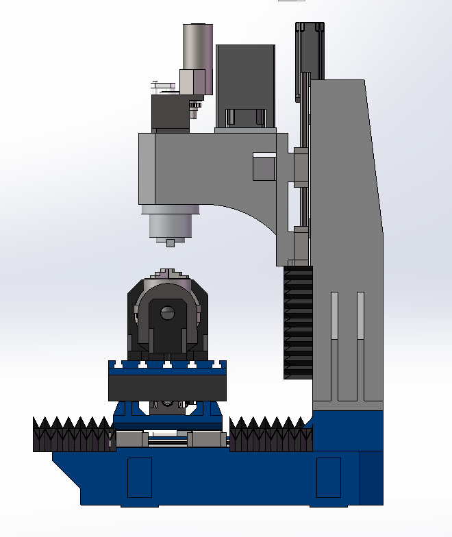 7-cnc立式四轴数控铣床