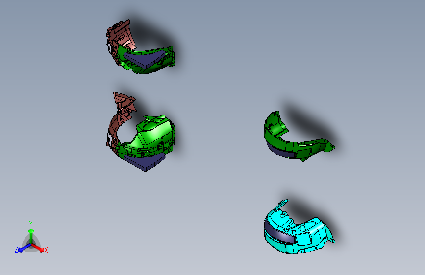 奔驰 GL400 -轮罩装置