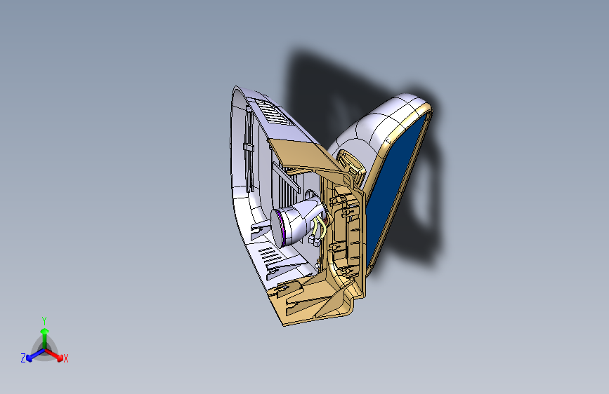 奔驰 GL400 -内后视镜装置