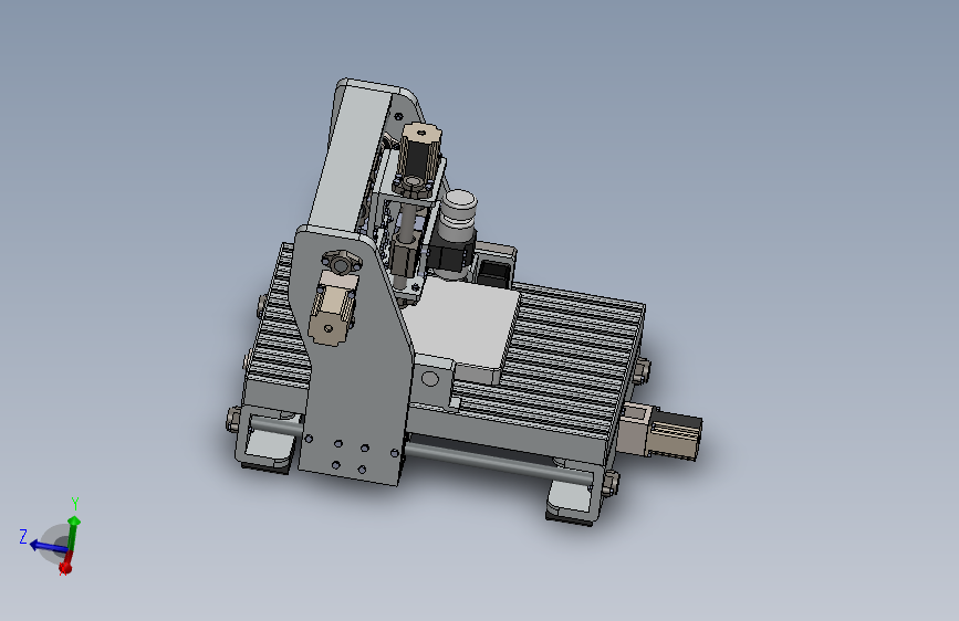 28-小型四轴数控铣床