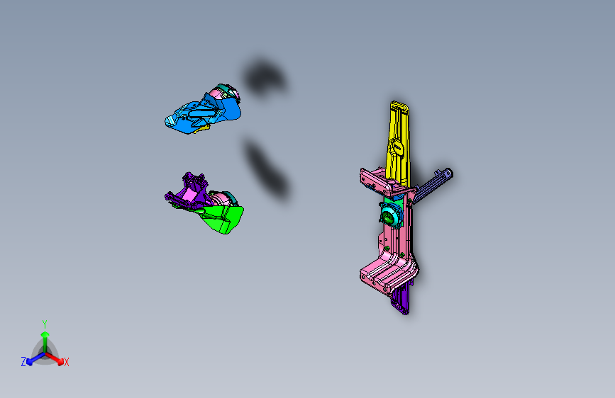 奔驰 GL400 -悬置系统装置