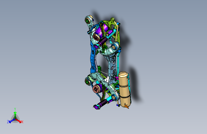 奔驰 GL400 -悬架系统装置