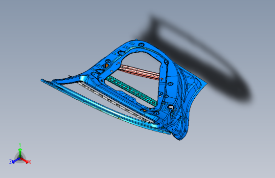 奔驰-A200-后门-RR-DOOR