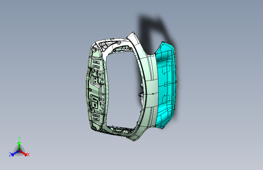 奔驰-A200-后背门-TAIL DOOR