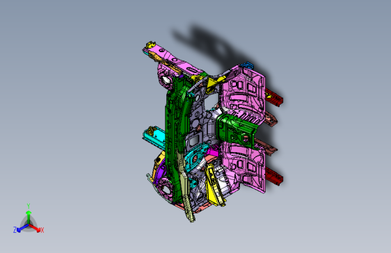 奔驰-A200-前舱-ENGINE ROOM