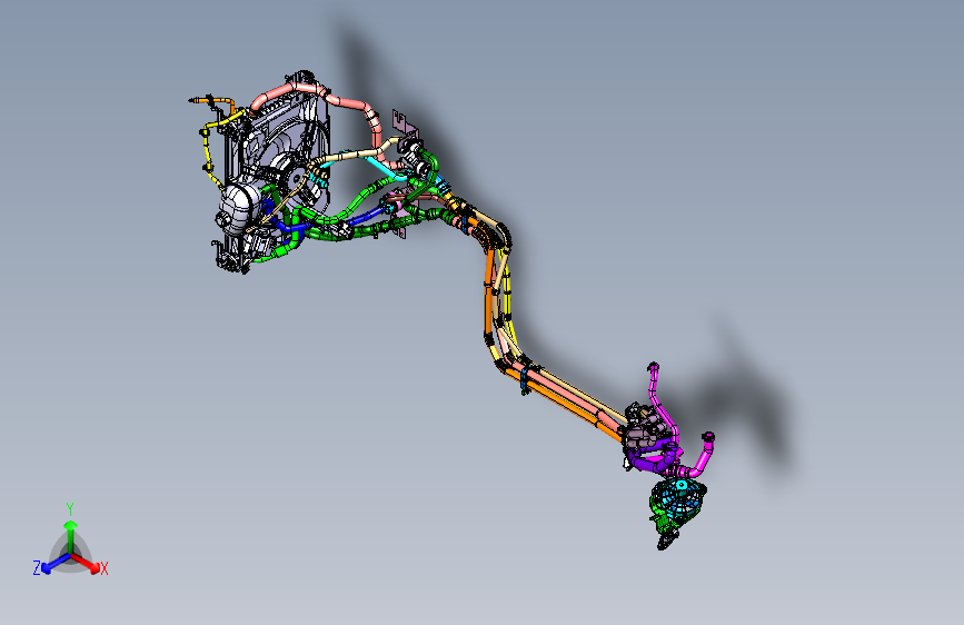 奔驰-Smart-1300-冷却系装置