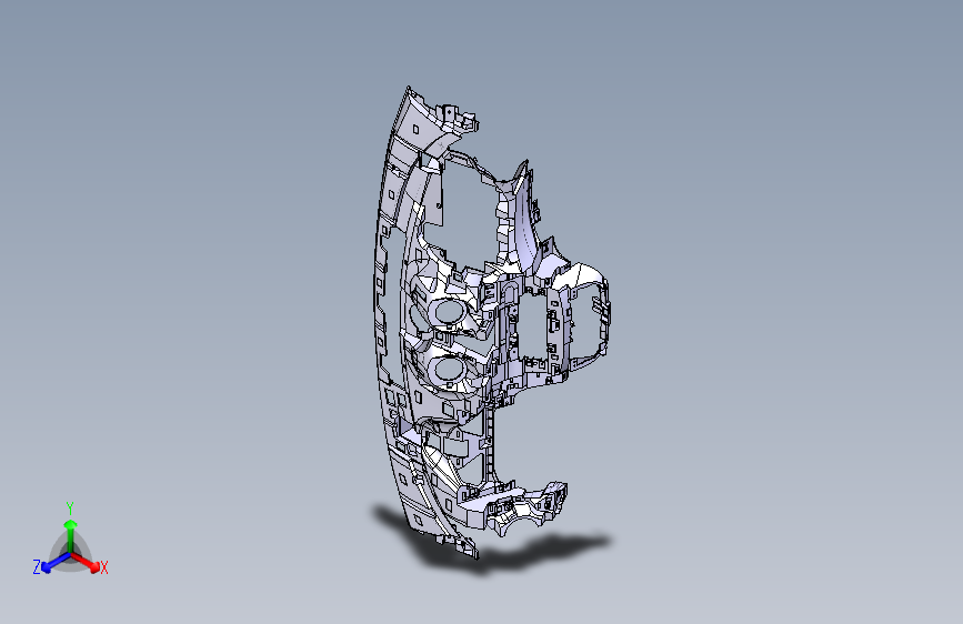 奔驰-Smart-BM-53060010-L01 仪表板本体总成