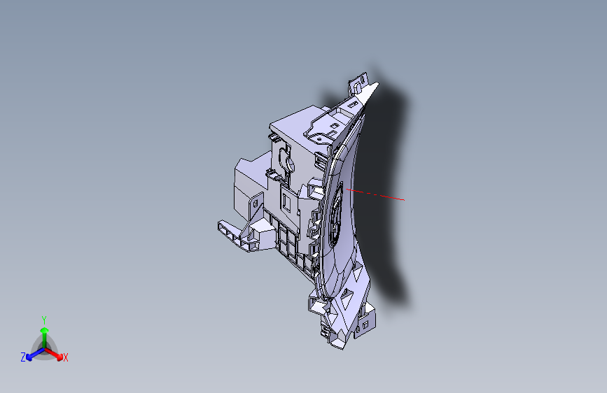 奔驰-Smart-BM-53060600-L01 仪表板分装总成
