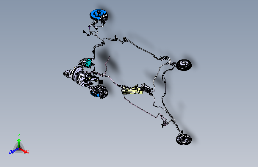 奔驰-Smart-3500-制动系装置