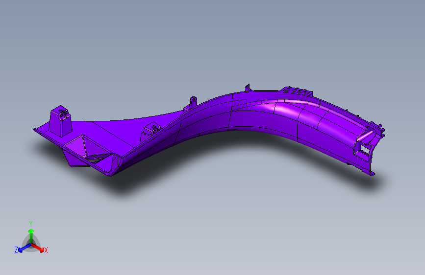 奔驰-Smart-BM-54020400-L01   A柱下护板总成（右）