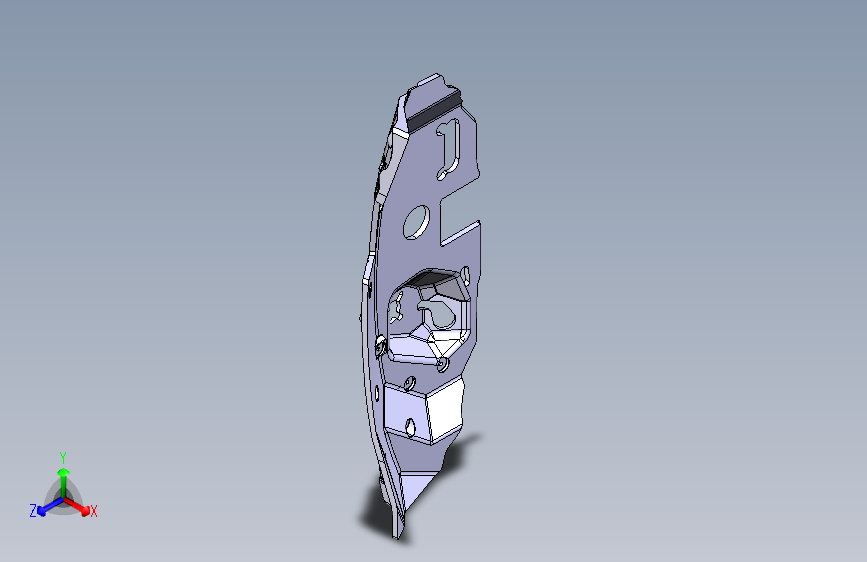 奔驰-Smart-BM-53100100-L01前围隔热垫总成