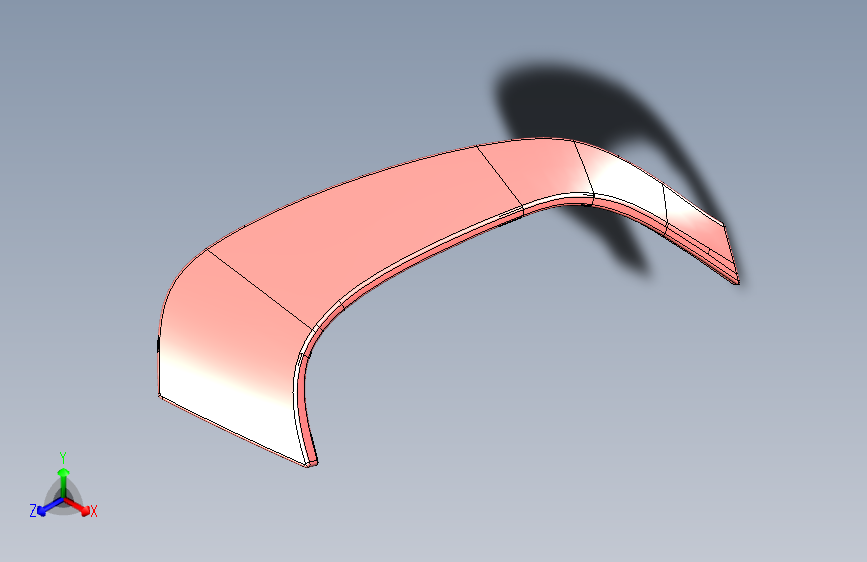 奔驰-Smart-BM-55060300-L01 扰流板总成