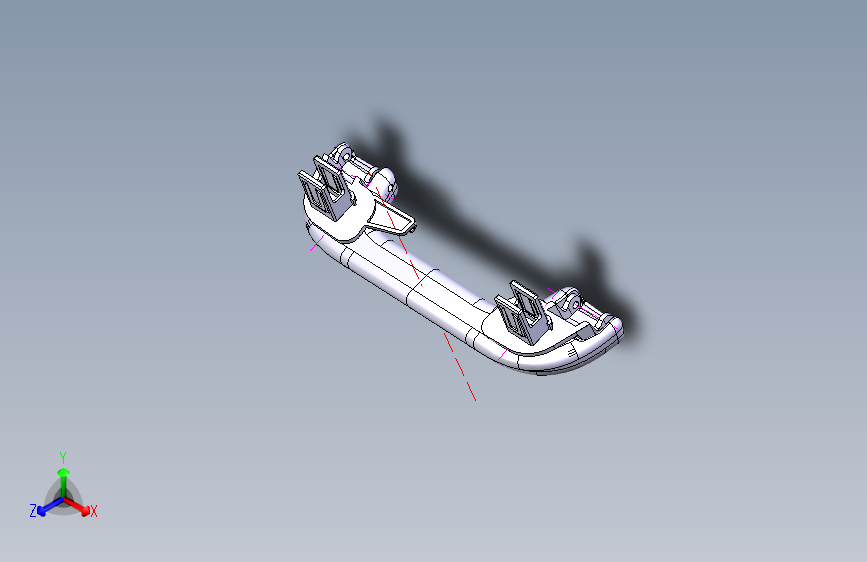 奔驰-Smart-BM-82150120-L01安全拉手总成