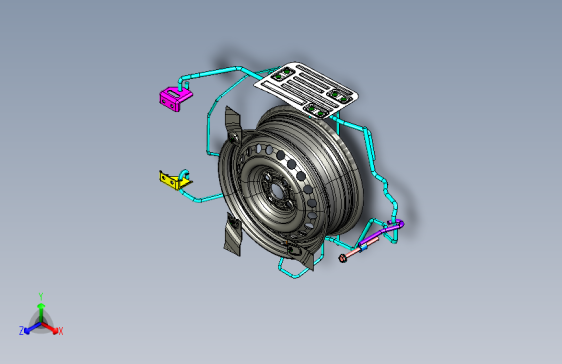 本田 freed -备胎装置