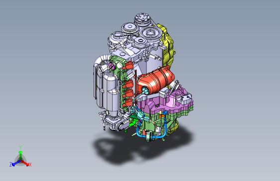 本田 freed -动力总成装置