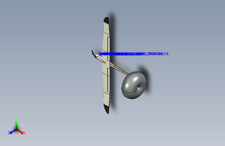 遥控电动滑翔机