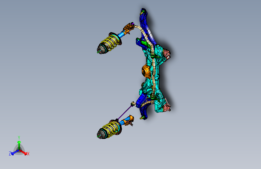 本田 freed -前悬架总成装置